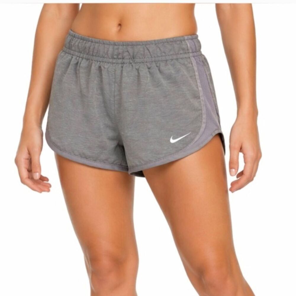 Nike Grey Dri Fit Running Lined Athletic Shorts - Size XS